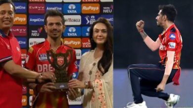 Photo of  पंजाब के लिए Yuzvendra Chahal पहली बार बने ‘प्लेयर ऑफ द मैच’, अवॉर्ड जीतने के बाद बताई रणनीति