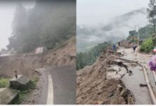 Photo of रेड अलर्ट के बीच बारिश ने मचाई तबाही, मनाली में रेस्तरां-खोखे बहे