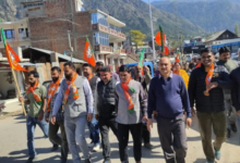 Photo of किश्तवाड़ में राज्यसभा सीट पर भाजपा की जीत का मनाया जश्न