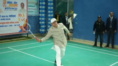 Photo of धामी सरकार:“स्पोर्ट्स लेगेसी प्लान”, अल्मोड़ा में बहुउद्देशीय आर्टिफिशियल टर्फ मैदान 200 सोलर लाइटें और छात्रावास निर्माण की घोषणा