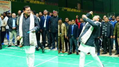 Photo of सीएम धामी ने थामा रैकेट..फिट और फोकस्ड रहने का दिया संदेश…
