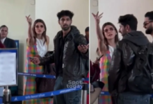 Photo of कृति सेनन को आया गुस्सा, एयरपोर्ट पर कैमरे देख बजाई चुटकी