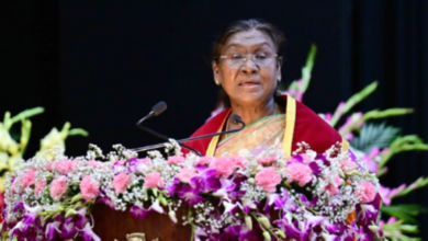 Photo of पंजाब दाैरे पर राष्ट्रपति मुर्मू: अमृतसर में जीएनडीयू में कड़ी सुरक्षा, 463 विद्यार्थियों को देंगी डिग्री