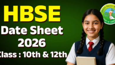 Photo of हरियाणा बोर्ड 10th 12th टाइम टेबल कभी भी हो सकता है जारी