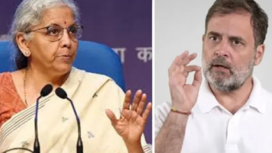 Photo of वित्त मंत्री निर्मला सीतारमण ने राहुल गांधी की टिप्पणी पर किया पलटवार