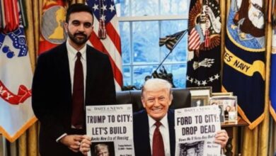 Photo of  न्यूयॉर्क के मेयर ममदानी ने राष्ट्रपति ट्रंप से की मुलाकात