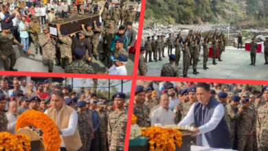 Photo of हिमाचल: आर्मी जवान अक्षित शर्मा को सैन्य सम्मान के साथ दी गई अंतिम विदाई