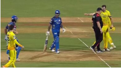 Photo of  तिलक वर्मा और जैमी ओवर्टन के बीच हुई तीखी तकरार