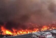 Photo of लखनऊ में भीषण आग का तांडव: विकास नगर की 200 झुग्गियां जलकर खाक